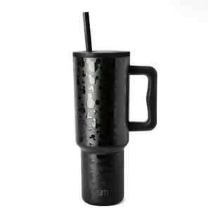 Simple Modern 40 oz Disney Mickey Mouse Matte All Black Tumbler Goth‎ Halloween